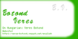 botond veres business card